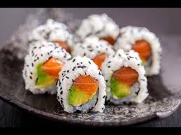 Maybe you would like to learn more about one of these? Uramaki Sushi Roll Recipe Salmon And Avocado Philadelphia Youtube