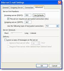How To Setup Gmail With Outlook 2007 Gmail Configuration For Outlo