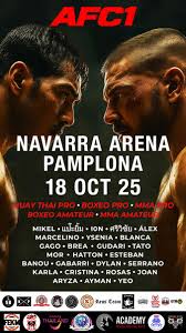 Andoni Gago vs. Hector Brea, AFC 1