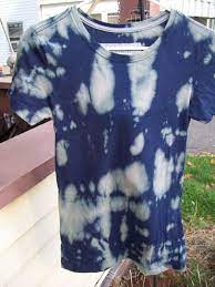 From subtle color changes to super bright color popping fun, this tie dye technique is a winner. Navy Blue Bleach Dyed Shirt By Shannonstiedye On Etsy 15 00 Bleach Dye Shirts Best Health Insurance Etsy