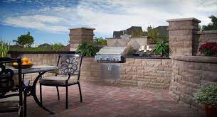 The kitchen is small and consists in a brick grill framework and a big pizza oven made of concrete and natural rocks. Outdoor Kitchen Cost Ultimate Pricing Guide Install It Direct