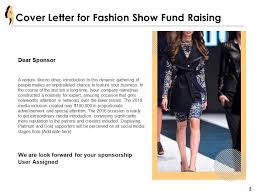 Of days 8 total no. Fashion Show Fund Raising Proposal Powerpoint Presentation Slides Presentation Graphics Presentation Powerpoint Example Slide Templates
