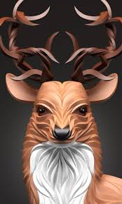 Stunning Digital Portraits Of Animals Mimic Folded Paper Art Animal Art Animal Sculptures