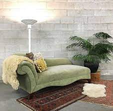 This retro chaise lounge is manufactured in the united states. Local Pickup Only Vintage Chaise Lounge Chair Retro 1990 39 S Green Velvet Curved Wood Frame Couch Or Day Bed Living Room Furniture By Retrospectvintage215 From Retrospect Vintage Of Philadelphia Pa Attic