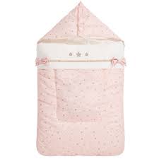 Mayoral Newborn Pink Star Baby Nest 75cm Childrensalon