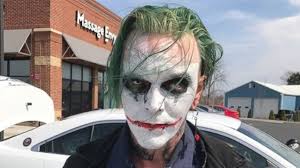 Virginia police arrest sword-wielding man dressed as the Joker