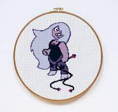 Share your software created cross stitch patterns! website website website website. Steven Universe Amethyst Cross Stitch Pattern By Dazzlingdoilies Cross Stitching Embroidery Inspiration Cross Stitch