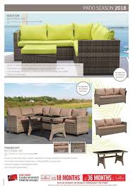 Flyer The Brick Patio Season 2018 Canada From Friday April 6 2018 To Monday June 25 2018 Brick Patios The Brick Canada Outdoor Furniture Sets