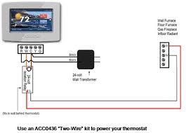 How to replace thermostat wire. Two Wire Thermostat Wiring Diagram Bedroom Wiring Diagram Begeboy Wiring Diagram Source