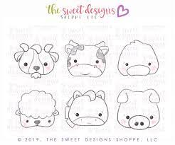 Your question will be posted publicly on the questions & answers page. Farm Set Cutters The Sweet Designs Shoppe