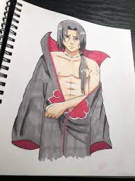 Also i added his akatsuki membership ring in 2d for his hand and his 2d necklace. Naruto Itachi Akatsuki Drawings Akatsuki Itachi Drawings