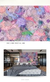 van gogh style impressionism wallpaper mural design 乐嘉北欧手绘涂鸦抽象油画客厅电视背景墙纸无缝沙发壁纸壁画墙布 tmall com天猫 mural wallpaper design