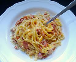 Fettuccine Carbonara No Cream Easy Carbonara Recipe Classic Carbonara Recipe Carbonara Recipe With Peas