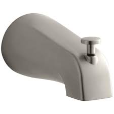Use our interactive diagrams, accessories, and expert repair help to fix your kohler bathroom faucet. Kohler Devonshire 4 7 16 In Diverter Bath Spout With Npt Connection In Vibrant Brushed Nickel K 389 Bn The Home Depot