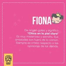 Fiona Nombres De Nina Nombres Modernos Nombres Para Nina Nombres De Ninas Significados De Los Nombres Nombres De Bebes