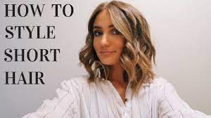 Vav hair straightener and curler 2 in 1 iron, ceramic flat iron 1 inch curling iron , instant heat up to 400°f, dual voltage mini curling wand travel size 2020 new generation. How I Style My Short Hair Jaeda Marie Youtube