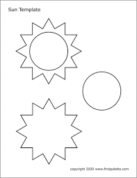How to make easy sun catchers with coloring pages. Sun Free Printable Templates Coloring Pages Firstpalette Com