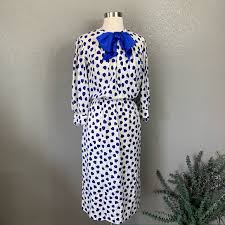 Vintage Akris Silk Printed Dress 40