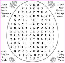Perfect for a greeting card ! Easter Word Search Puzzles Best Coloring Pages For Kids
