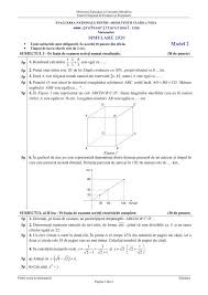 Descompuneri în factori utilizând reguli de calcul în r. En Viii 2020 Model Rezolvat 2 Simulare Matematica Evaluarea Nationala 2020 Clasa A 8 A Jitaruionelblog Pregatire Bac Si Evaluarea Natio Chart Line Chart
