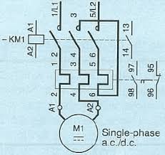 how do i connect a direct on line dol starter to a single