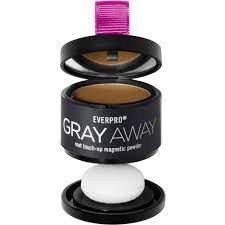 Everpro Gray Away Light Brown Root Touch Up Powder 0 13oz Root Touch Up Root Touch Up Powder Gray Away