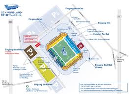 The stadium is able to hold 24,406 people and was built in 1923. Msv Duisburg Bundesliga Reisefuhrer