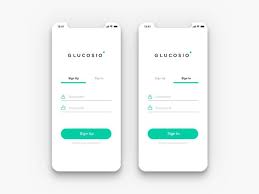 Glucosio App Sign In Iphone App Design Mobile App Design Inspiration App Interface Design