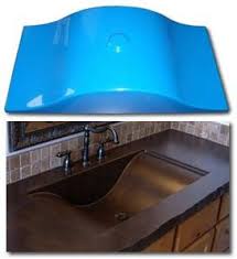 concrete sink molds bathroom drain