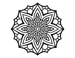 On each of the following pages, you will find an image of one famous work of art. Mandala Simple Symmetry Coloring Page Coloringcrew Com