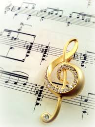Diamond And Gold Music Note Music Sing Music Images Music Accessories