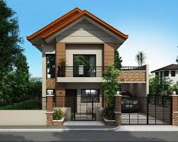 A two storey house design is the perfect option for contemporary families, offering an opportunity to create a comfortable, generous home on your block without sacrificing any of that precious outdoor space. Icymi House Design Philippines 2 Storey In 2020 Simple House Design Modern House Plans 2 Storey House Design