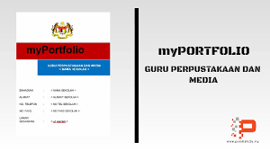 Sehubungan dengan itu, admin berharap perkongsian pada kali ini dapat memudahkan urusan anda dalam menyediakan myportfolio ini. Myportfolio Guru Perpustakaan Dan Media Template Dan Panduan Pendidik2u