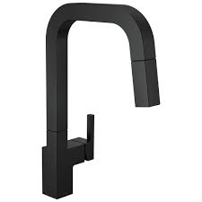 single handle pull down kitchen faucet