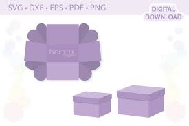 Download Rectangular Explosion Box Template Svg Dxf Eps Pdf Png 422150 Paper Cutting Design Bundles