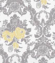 45 Home Decor Fabric Damask Yellow Gray Home Decor Fabric Fabric Decor Upholstery Fabric