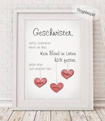 Geschwister Kunstdruck Spruche Geschwisterliebe Spruche Zur Geburt Geschwister Spruche