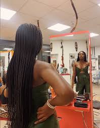 For african women they were blessed with textured hair that is strong from one end to another. Helena Koudou S Slayed In Braids Is Making A Case For The African Hair Community In America Leading Ladies Africa