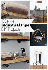 See more ideas about industrial lamp, pipe lamp, pipe decor. 12 Diy Pipe Decor Ideas Furniture Hacks House Of Hawthornes