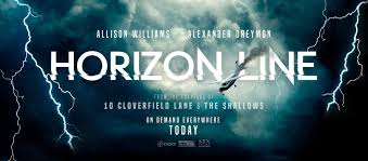 While the new film doesn't have a shark threat, it does detail a situation of tropical island survival that largely takes place inside an airplane. Horizon Line Home Facebook