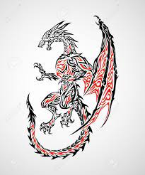 This thoughtfultattoos article helps you choose from a plethora of designs, whether for a boy or a girl. Dragon Tribal Tattoo Royalty Free Cliparts Vectors And Stock Illustration Image 15214668