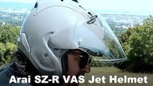Arai Sz R Vas Jet Helmet 2019 Youtube
