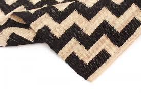 Runder teppich aus jute, 2m durchmesser. Juteteppich Cabana Beige Schwarz Trendcarpet De