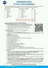 (0254) 401586 ext 2698 jika anda tertarik untuk melamar pekerjaan di pt nikomas gemilang , silahkan lakukan pendaftaran kerja online sebelum deadline berakhir. Pt Nikomas Gemilang Iy Pouchen Grup Serangid