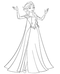 Malowanki kraina lodu 2 : Kraina Lodu Malowanka Disney Princess Coloring Pages Frozen Coloring Elsa Coloring Pages