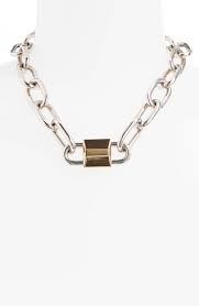 Alexander Wang Double Lock Necklace Nordstrom Lock Necklace Chic Necklace Necklace