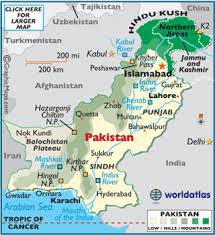 Pakistan Map Geography Of Pakistan Map Of Pakistan