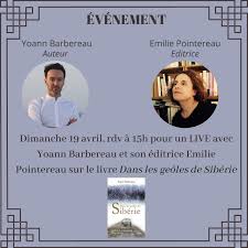 Dans les geôles de sibérie, je tente de comprendre. Hachette France On Twitter Live Rendez Vous Dimanche 19 Avril A 15h Sur Le Compte Instagram Des Editionsstock Pour Y Voir Yoann Barbereau Auteur Du Livre Dans Les Geoles De Siberie