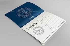 Passport Booklet Photo Realistic Mock Up Affiliate Booklet Affiliate Passport Photo Mock With Images Trifold Brochure Template Booklet Mocking