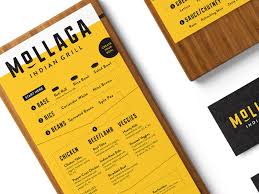 Mollaga Menu Menu Card Design Restaurant Branding Restaurant Menu Design